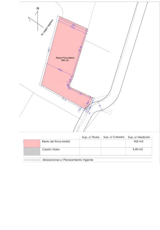 Land for sale in Denia, Alicante plan 2