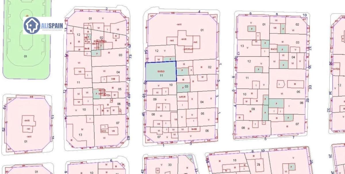 Terreno en venta en Alicante / Alacant, Alicante plan 1