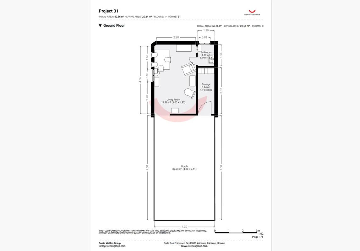 Terreno en venta en Ibi, Alicante plan 1