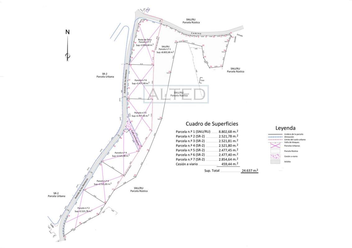Terreno en venta en Alicante / Alacant, Alicante plan 1