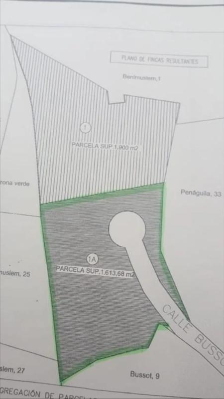 Участок земли на продажу в Хавья/Хабия, Аликанте plan 1