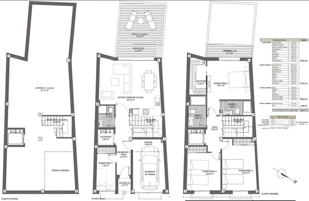 Land for sale in Alicante, Alicante plan 3