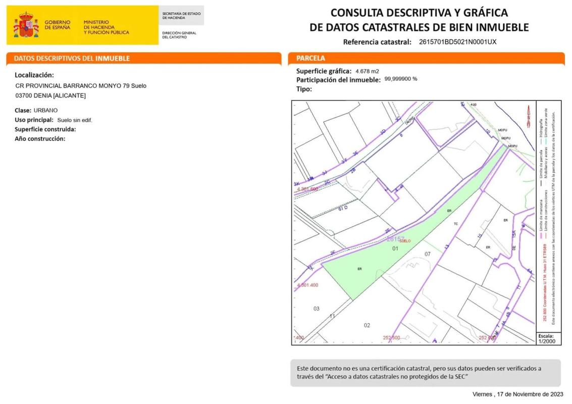 Land for sale in Denia, Alicante photo 4