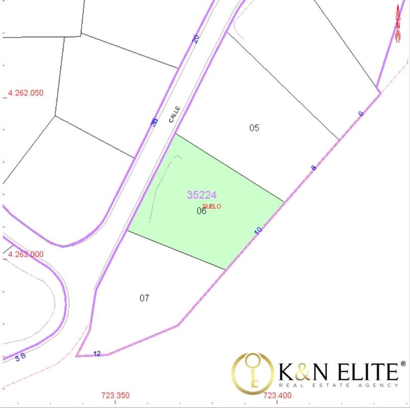Terreno en venta en Busot, Alicante plan 2