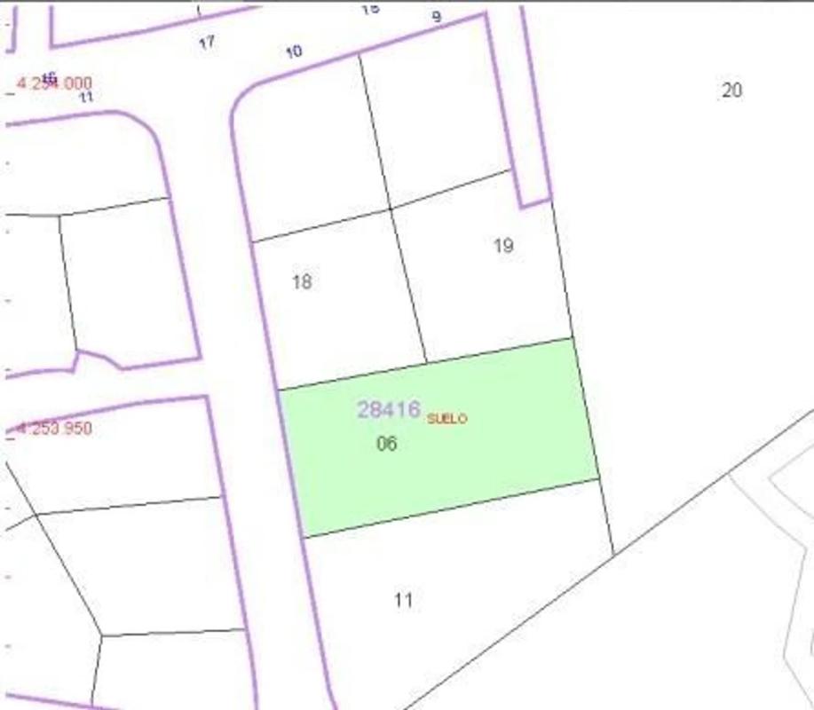 Land for sale in Mutxamel, Alicante plan 1