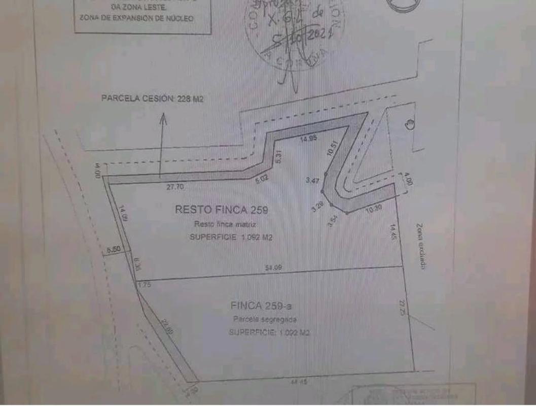 Land for sale in Brion, A Coruña plan 1