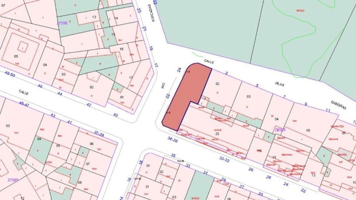 Terreno en venta en Ferrol, A Coruña plan 1