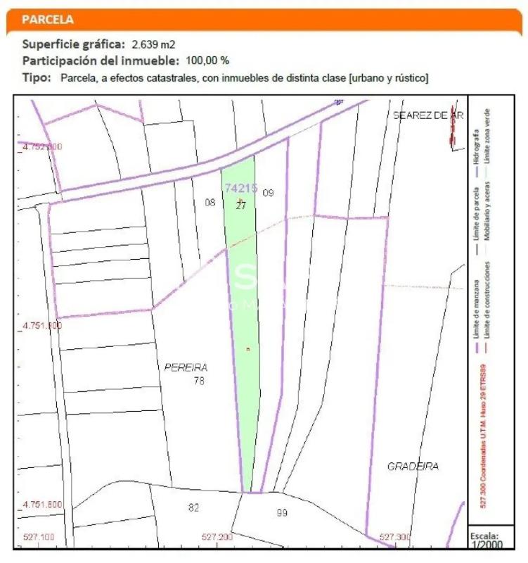 Terreno en venta en Ames, A Coruña plan 1