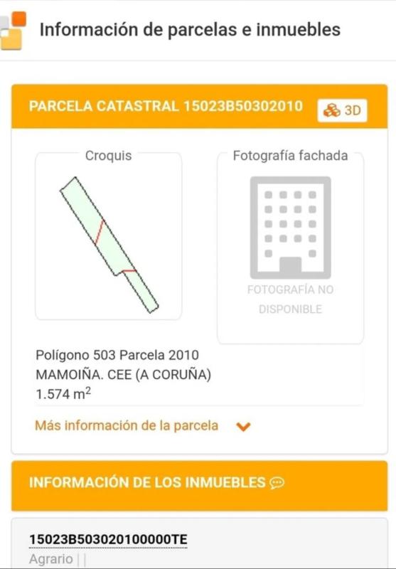 Terreno en venta en Cee, A Coruña photo 1