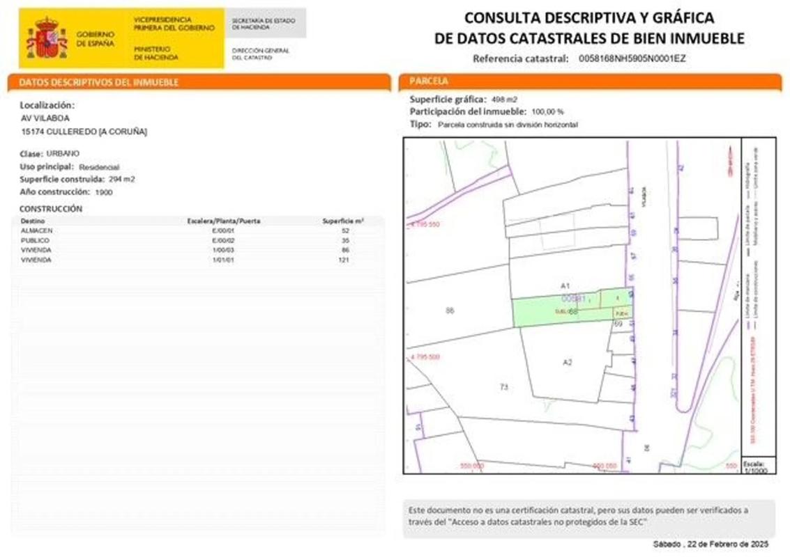 Terreno en venta en Culleredo, A Coruña photo 1