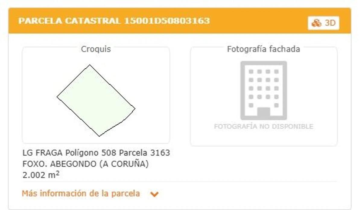 Land for sale in Abegondo, A Coruña plan 1