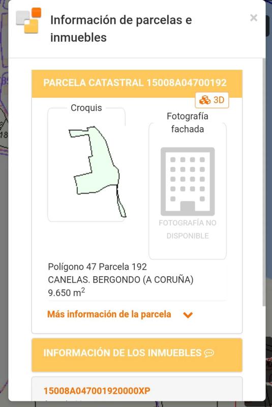 Działka na sprzedaż w Bergondo, A Coruña plan 1