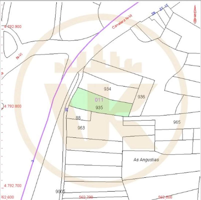 Działka na sprzedaż w Betanzos, A Coruña plan 1