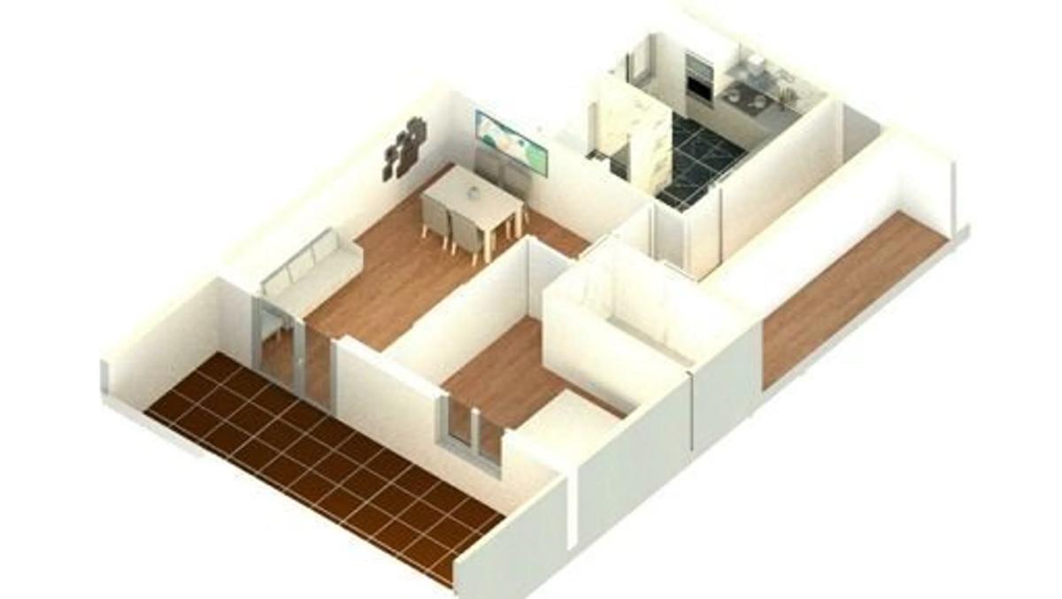 Venta de piso en Carretera Alguazas, 1, Molina de Segura
plan 2