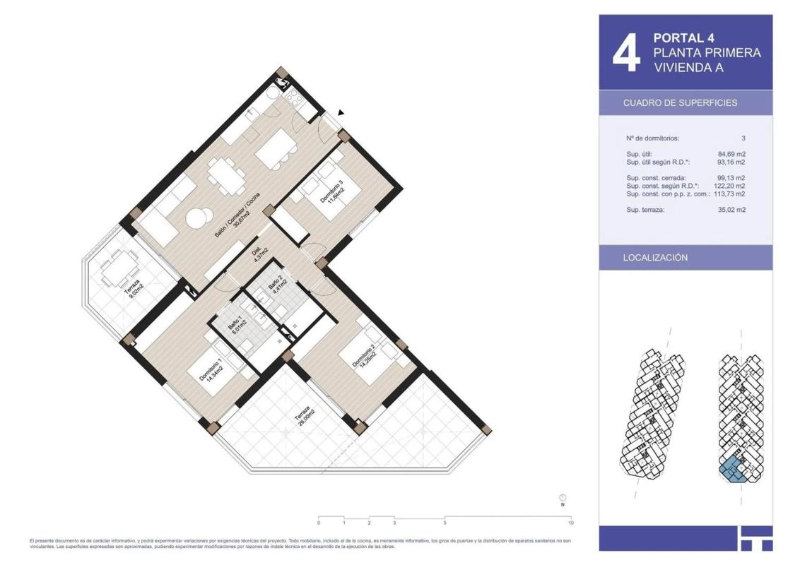 Venta de piso en Piso en Calle Almería, 102, Urbanización Santa Rosa, Torrox, Torrox
plan 4