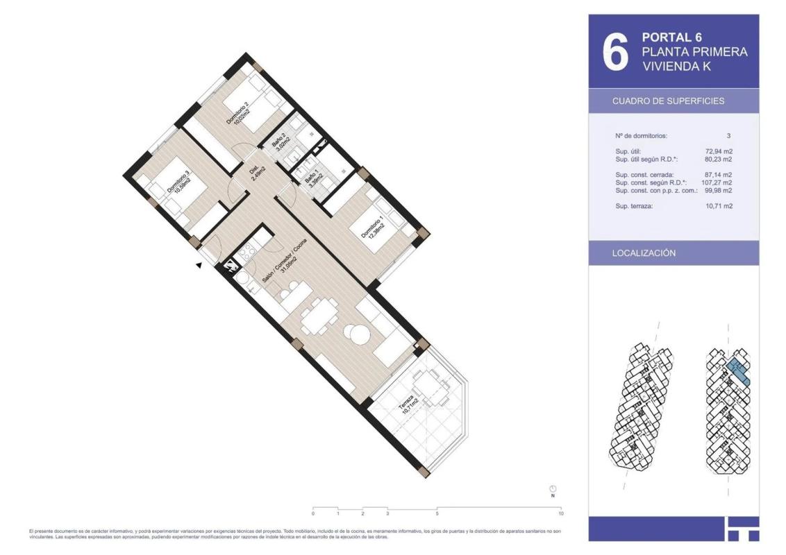 Venta de piso en Piso en Calle Almería, 102, Urbanización Santa Rosa, Torrox, Torrox
plan 12