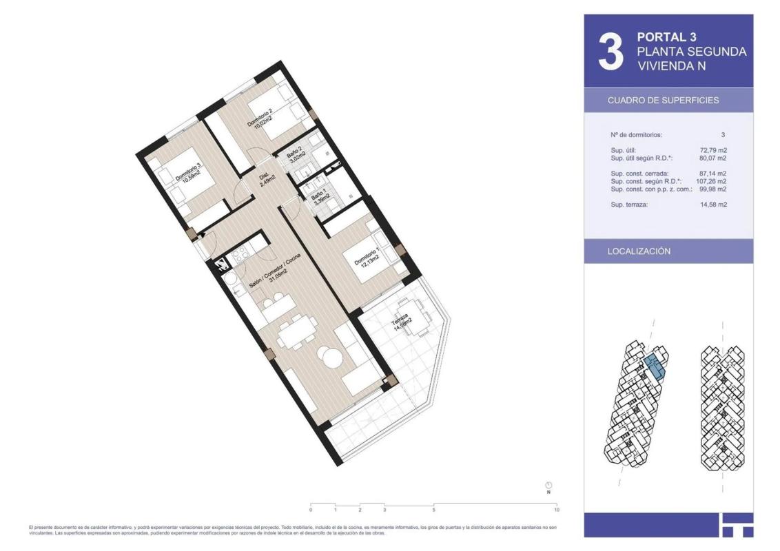 Venta de piso en Piso en Calle Almería, 102, Urbanización Santa Rosa, Torrox, Torrox
plan 13