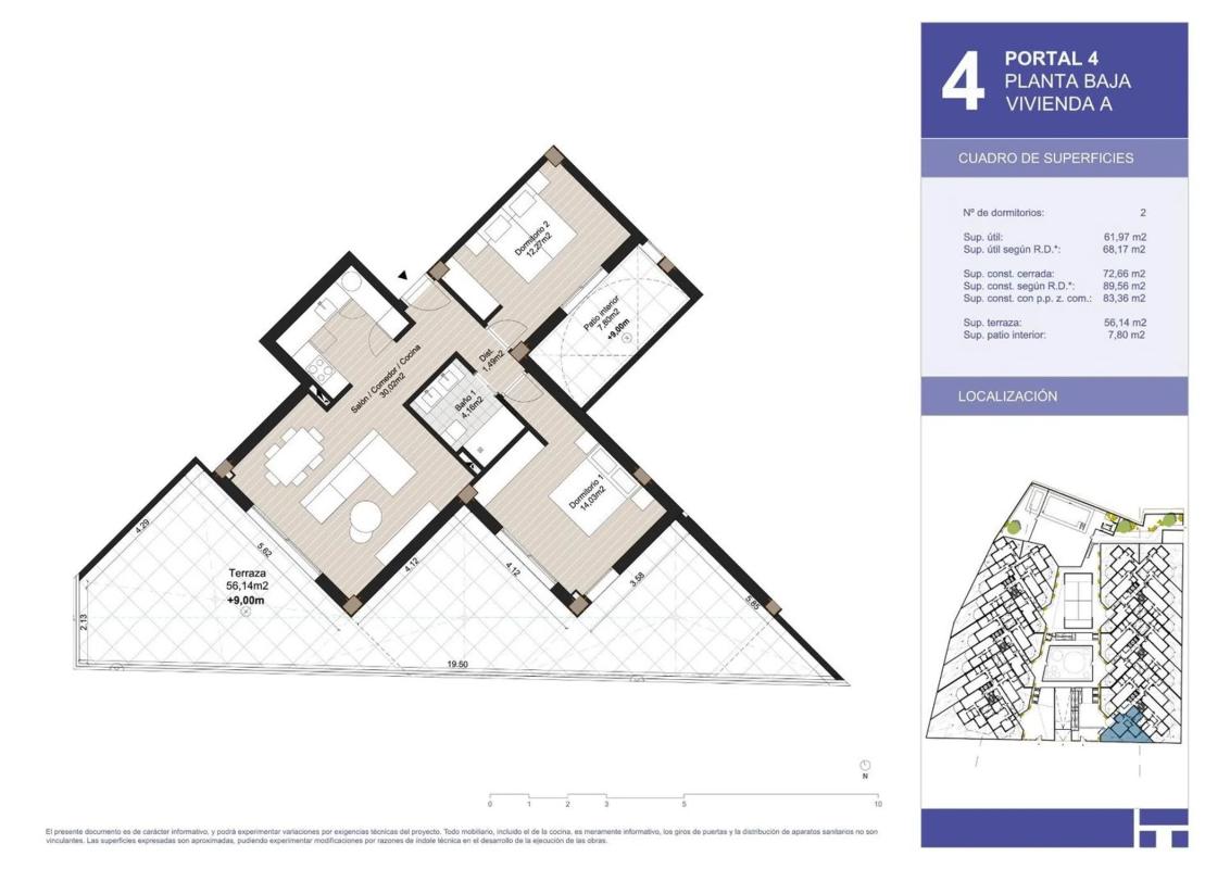 Venta de piso en Piso en Calle Almería, 102, Urbanización Santa Rosa, Torrox, Torrox
plan 14