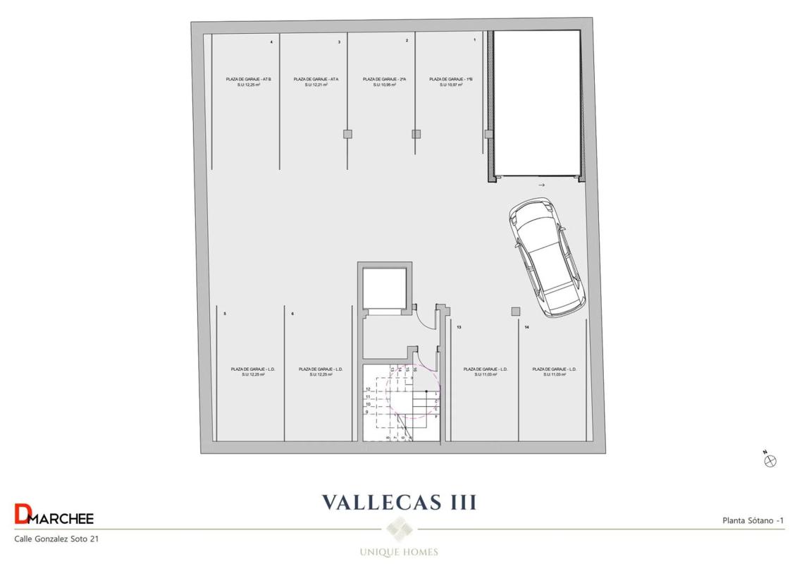 New construction VALLECAS III in Madrid plan 6