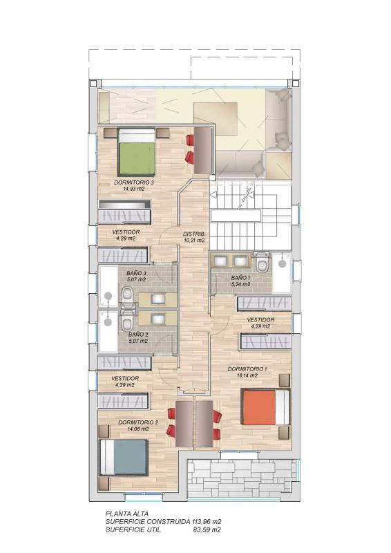 Obra nueva Villas del Pardo en Las Rozas de Madrid (Revista) plan 2