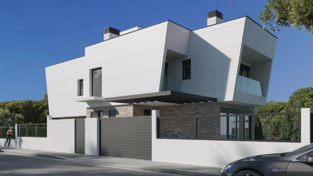 Obra nueva 2 pareados en C/Nalón 4 en Pozuelo de Alarcón (Revista) photo 4
