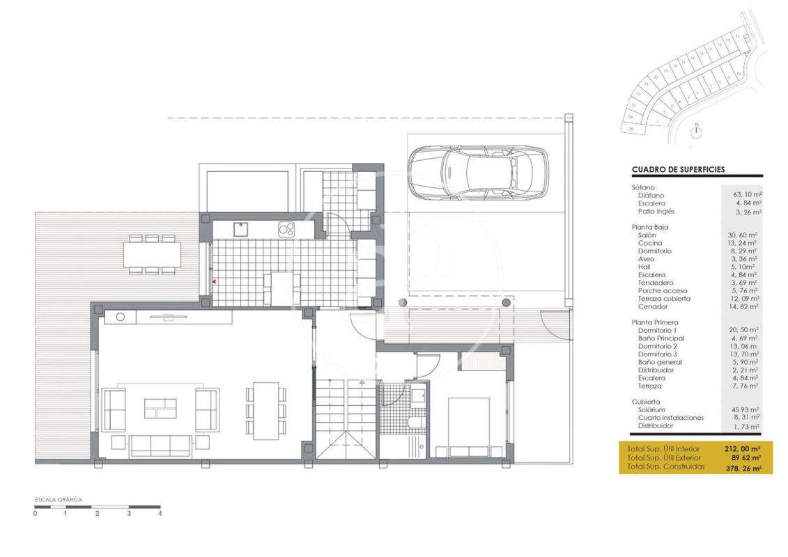 New construction Cabo de Trafalgar- Boadilla in Boadilla del Monte plan 2