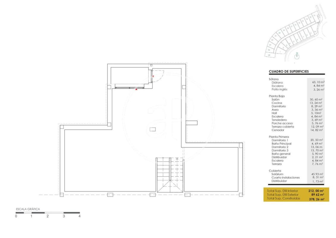 New construction Cabo de Trafalgar- Boadilla in Boadilla del Monte plan 4