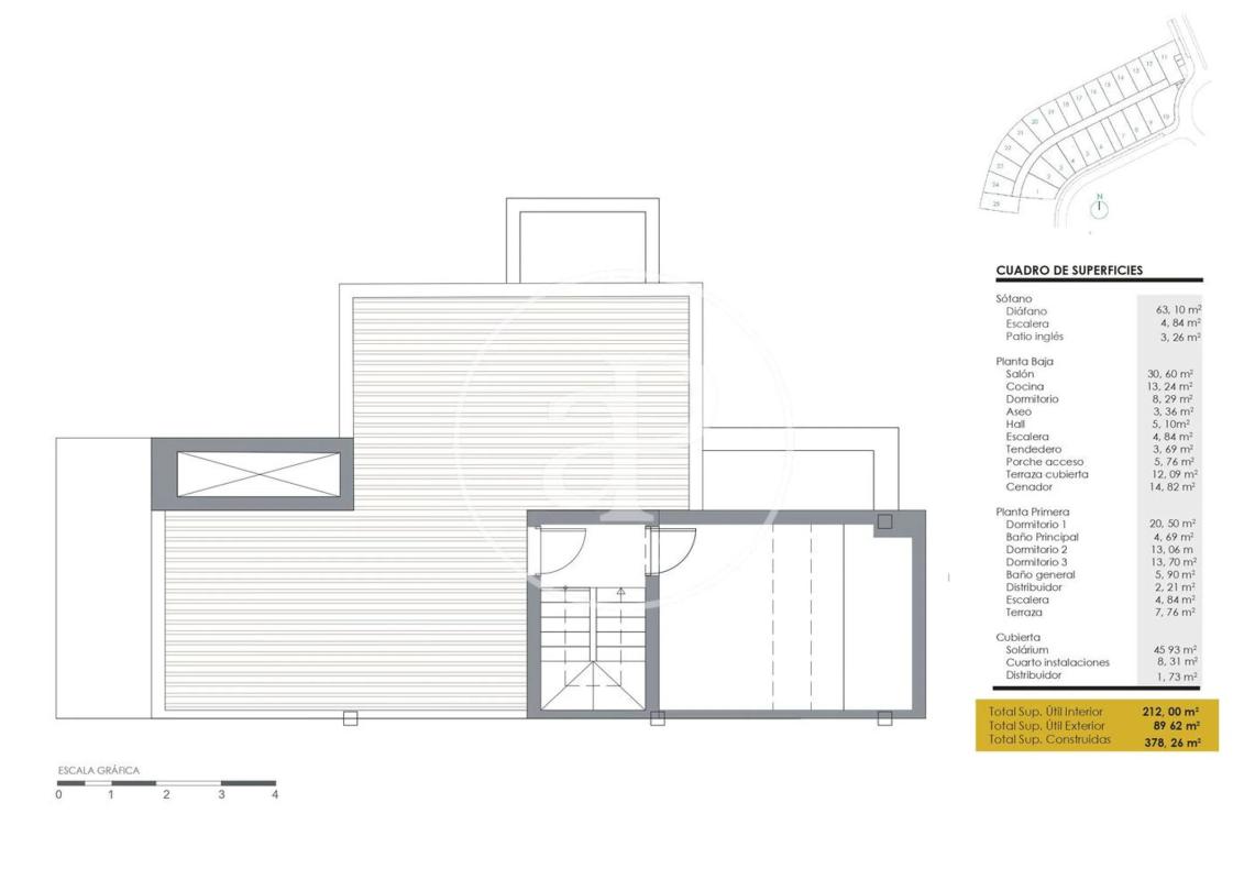 New construction Cabo de Trafalgar- Boadilla in Boadilla del Monte plan 5
