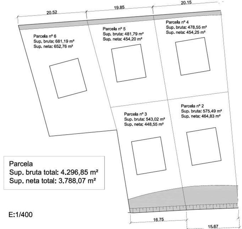 Land for sale in Oleiros, A Coruña plan 2