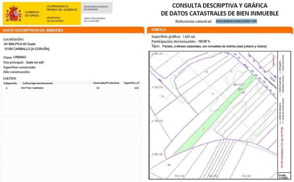 Terreno en venta en Carballo, A Coruña photo 5