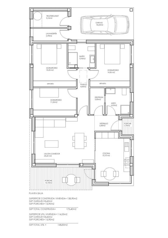 Land for sale in Laracha, A Coruña plan 1