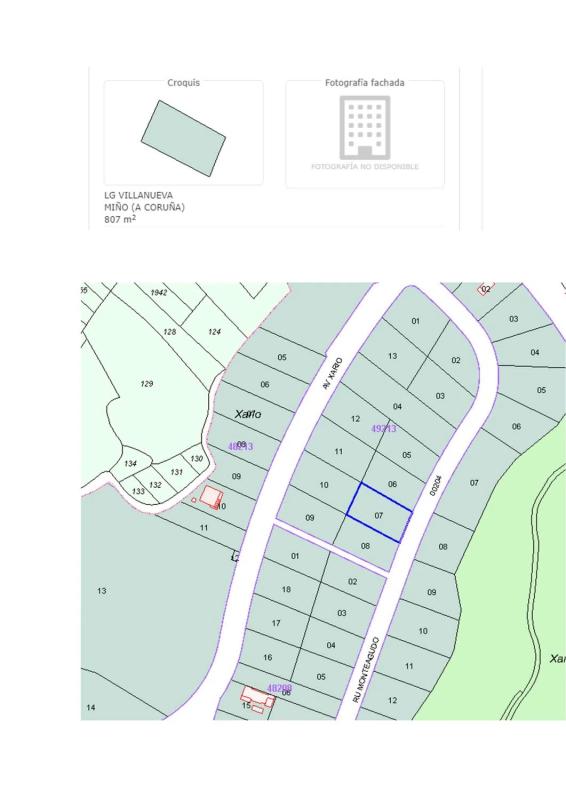 Terreno en venta en Miño, A Coruña plan 1