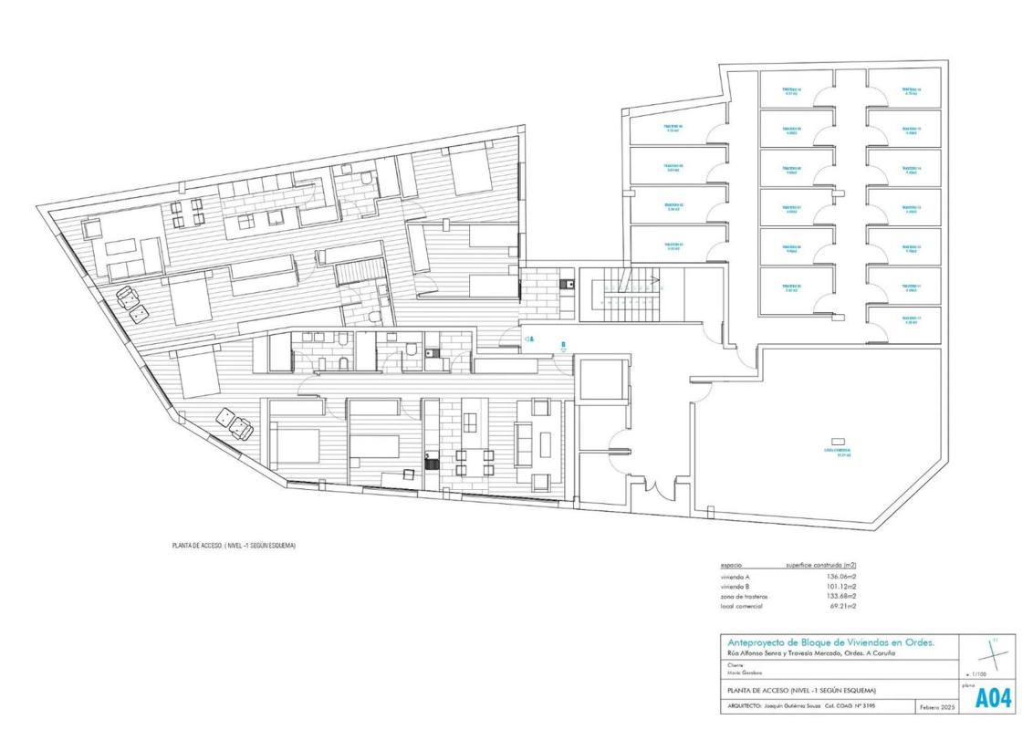 Terreno en venta en Ordes, A Coruña plan 3