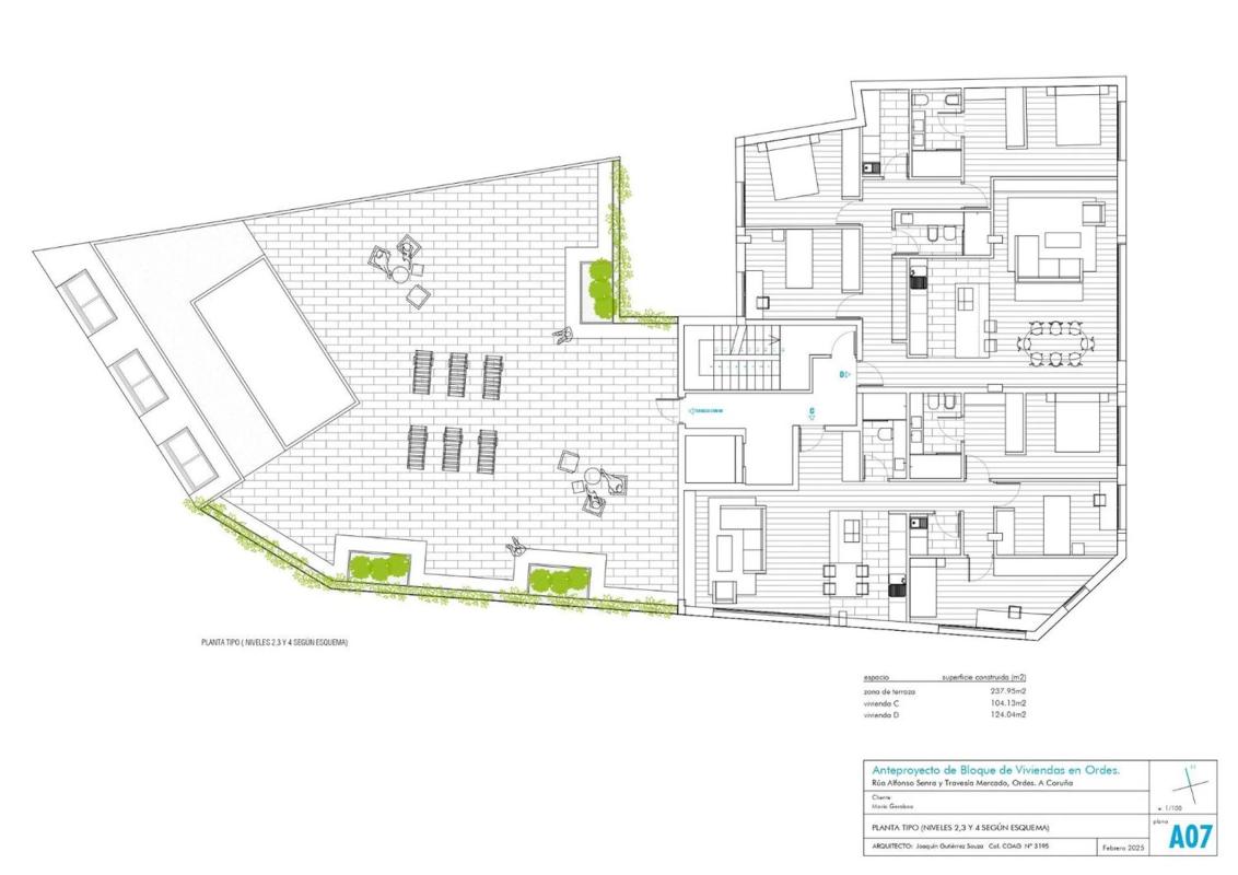 Terreno en venta en Ordes, A Coruña plan 6