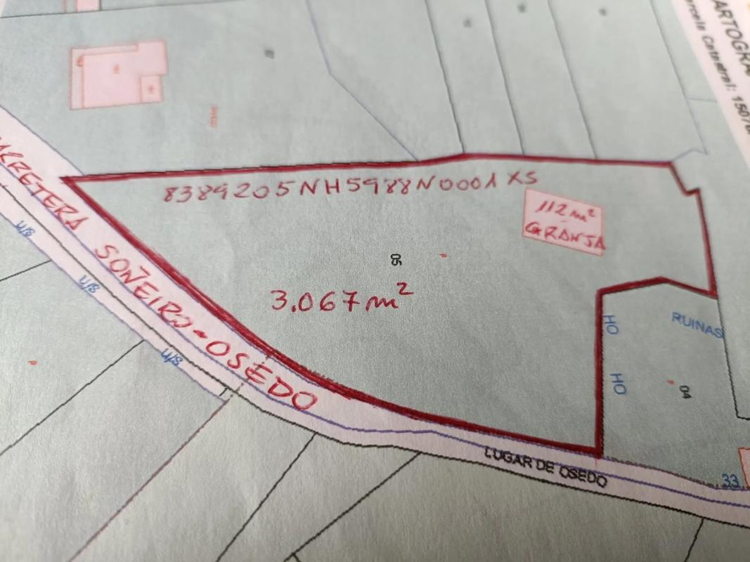 Land for sale in Sada, A Coruña plan 1