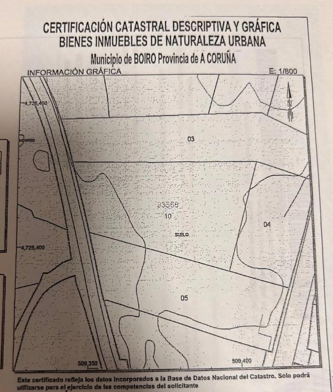 Terreno en venta en Boiro, A Coruña plan 1