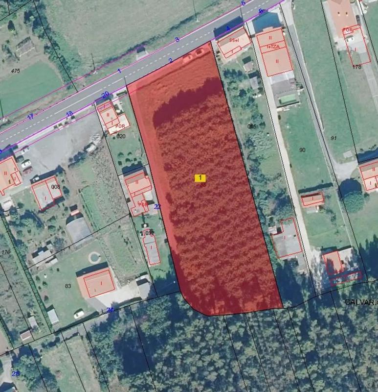 Działka na sprzedaż w Valdoviño, A Coruña plan 1