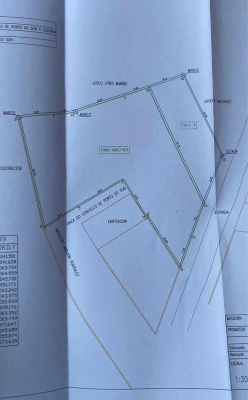 Terreno en venta en Porto do Son, A Coruña plan 1