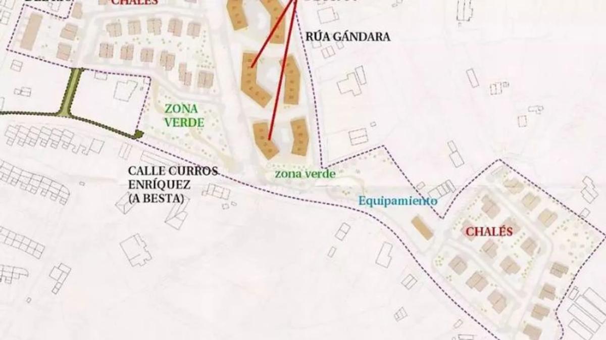 Terreno en venta en Oleiros, A Coruña plan 1