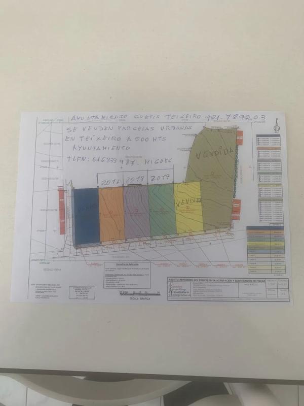 Terreno en venta en Curtis, A Coruña plan 1