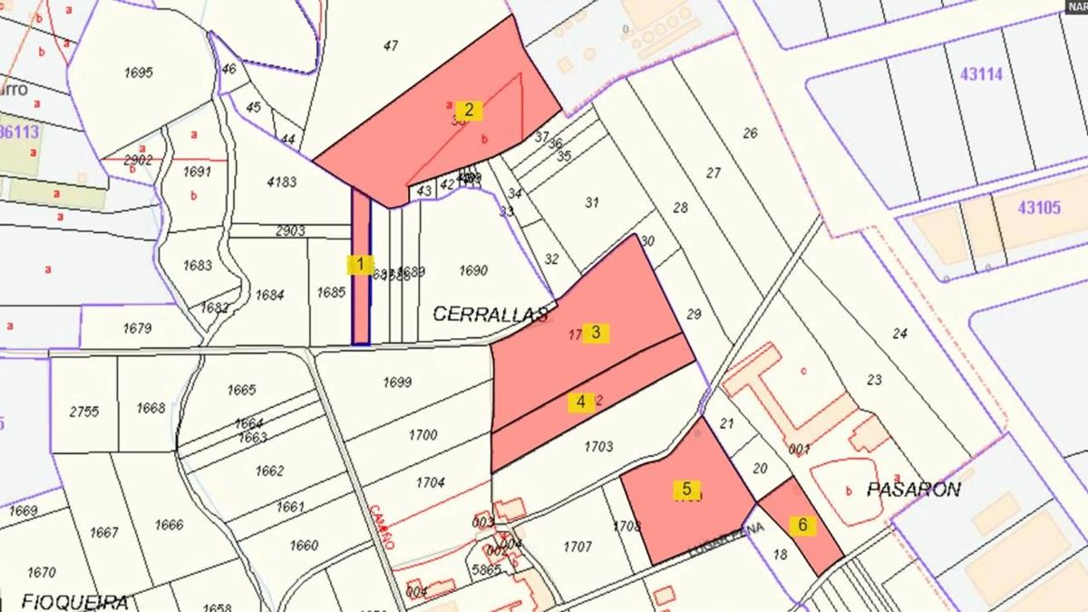 Terreno en venta en Narón, A Coruña plan 1