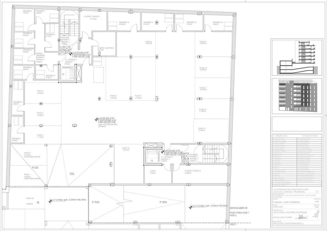 Obra nueva Rest&amp;Live Palasiet II -Xàtiva en Xátiva (Revista) plan 1