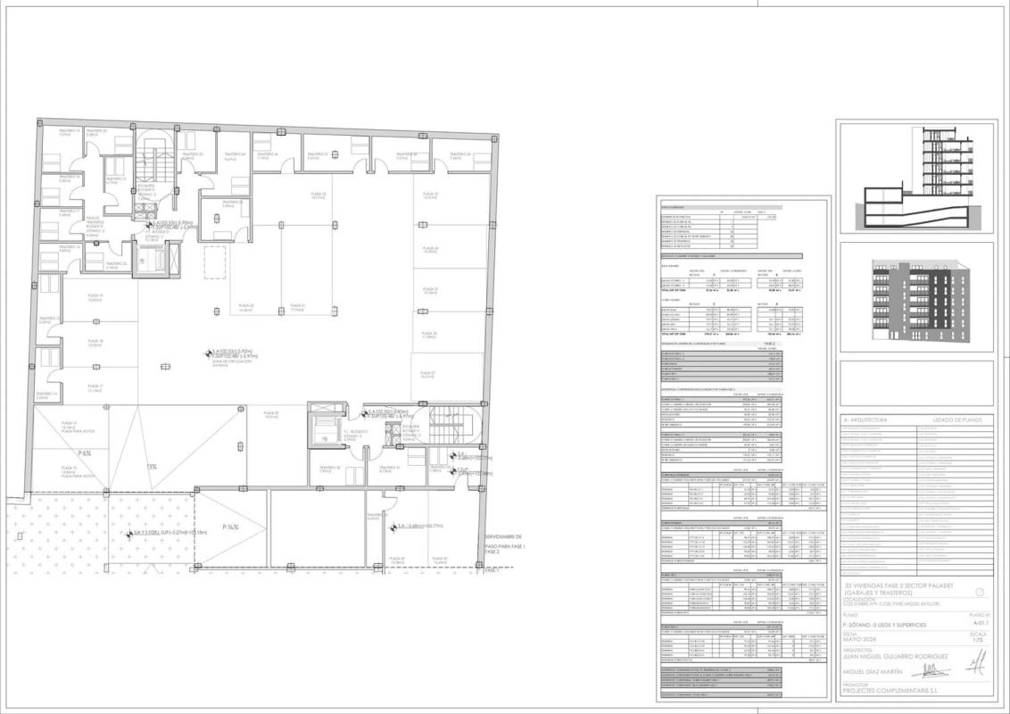 Obra nueva Rest&amp;Live Palasiet II -Xàtiva en Xátiva (Revista) plan 2