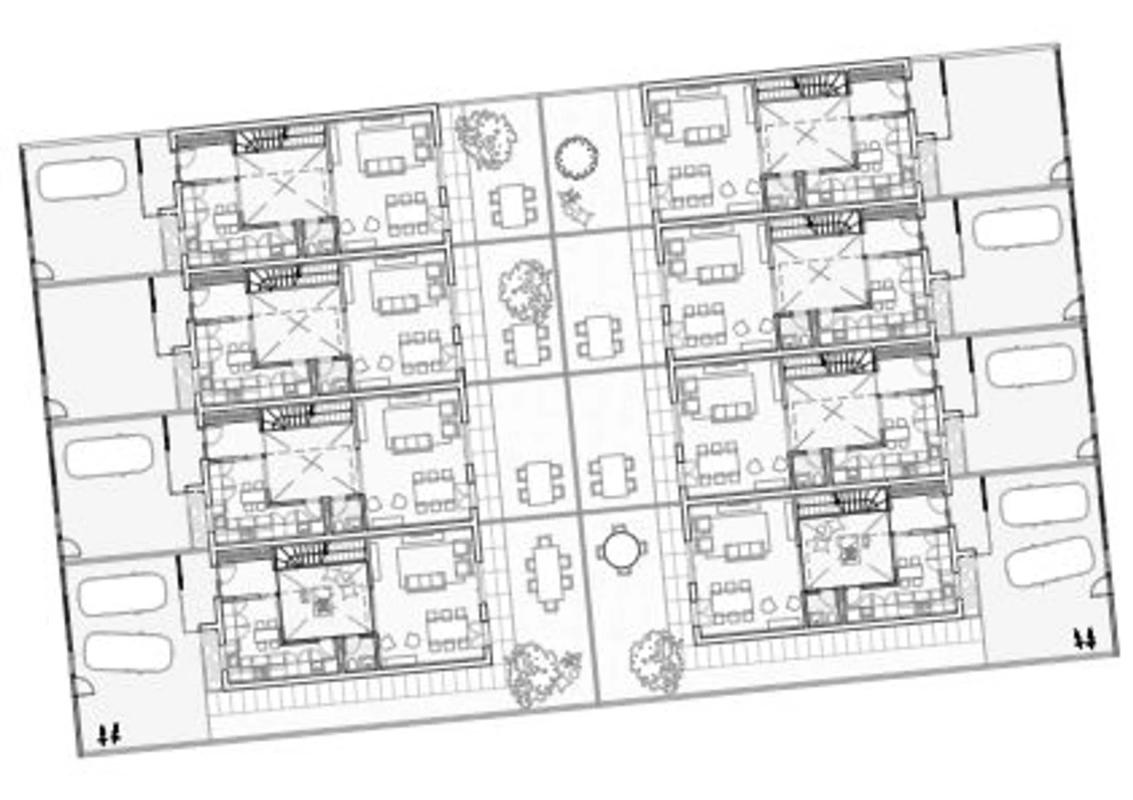 Obra nueva Patios de Sagunto en Sagunto/Sagunt (Revista) plan 1