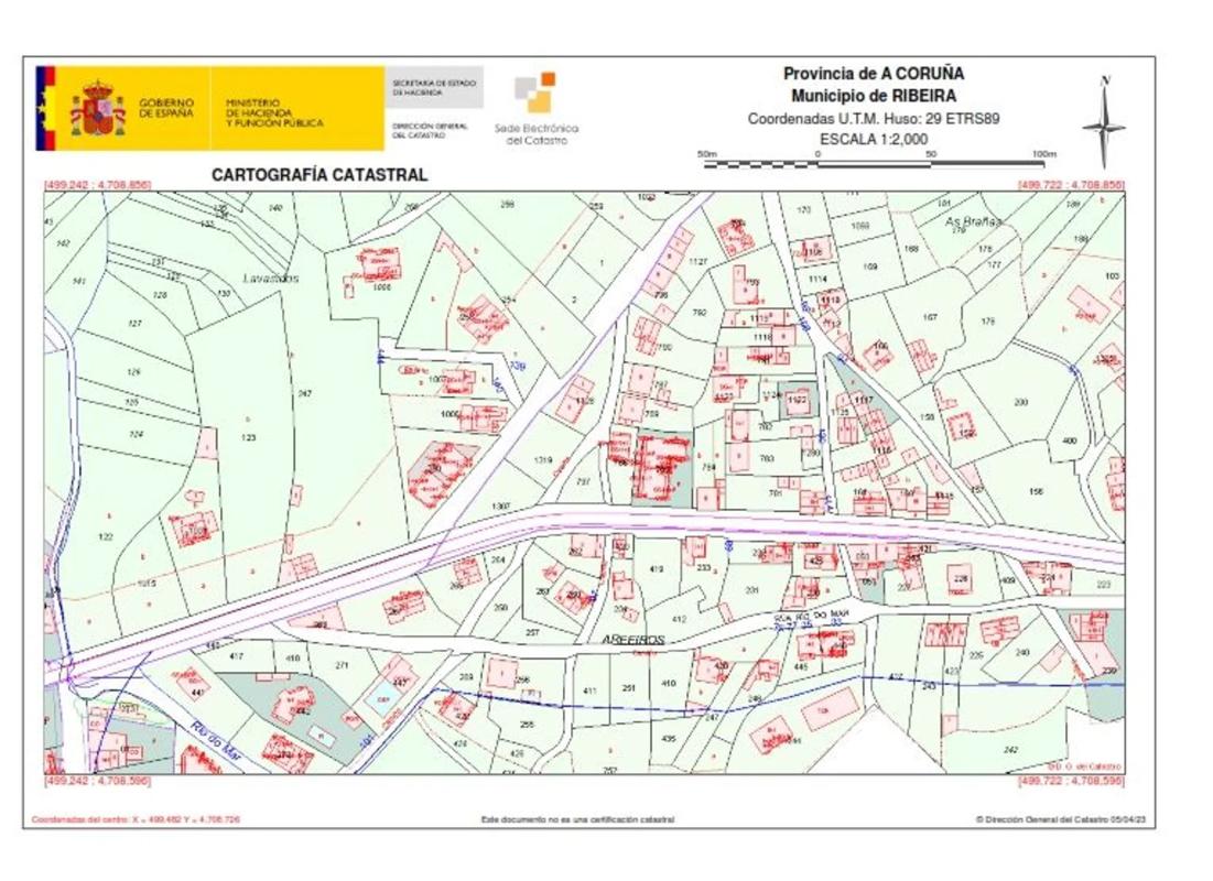 Terreno en venta en Ribeira, A Coruña plan 1
