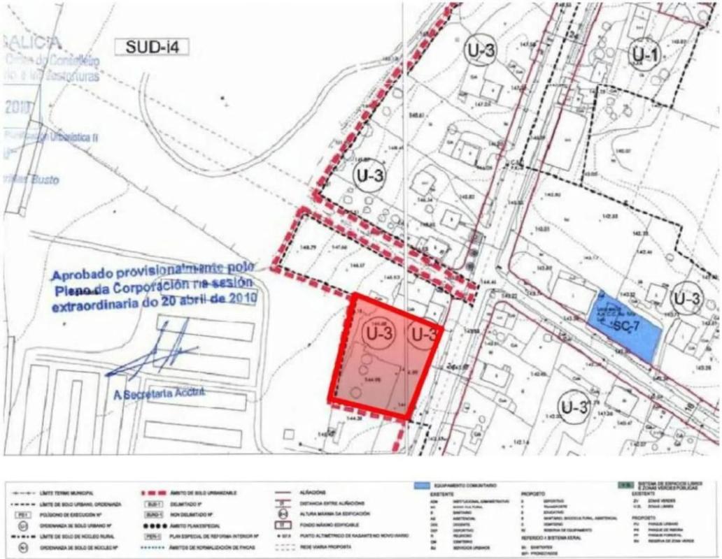 Działka na sprzedaż w Valdoviño, A Coruña plan 1