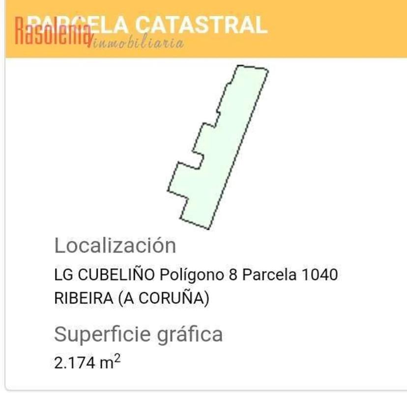 Terreno en venta en Ribeira, A Coruña plan 1