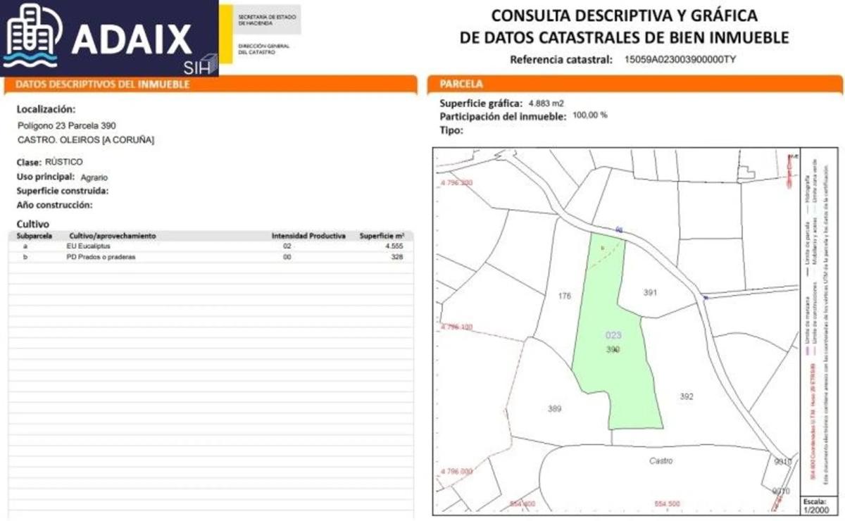 Terreno en venta en Oleiros, A Coruña photo 5