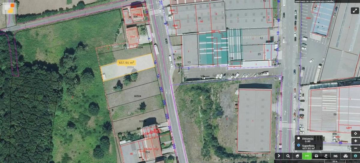 Участок земли на продажу в Сантьяго-де-Компостела, Ла-Коруня plan 2