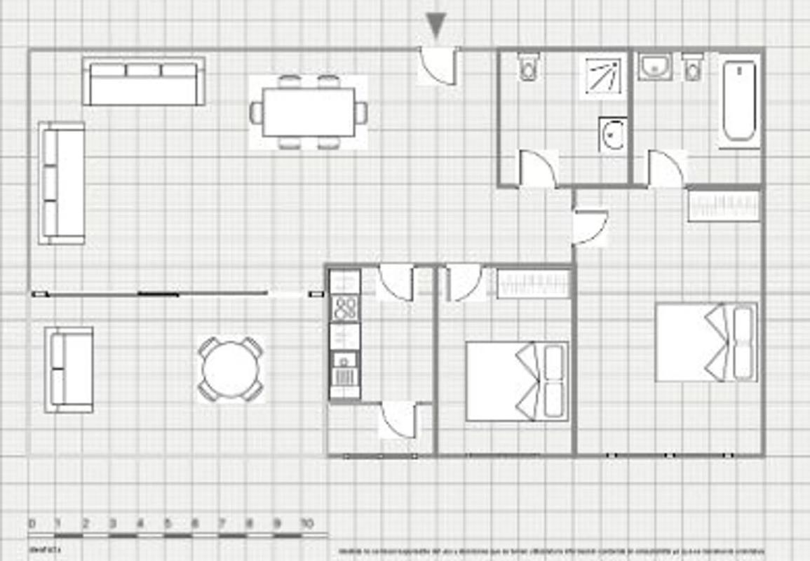 Venta de piso en Partida Paraíso, La Villajoyosa / Vila Joiosa
 plan 1